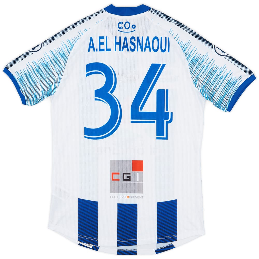 2018-19 Chabab Rif Home Shirt A.El Hasnaoui #34 - 8/10 - (M)