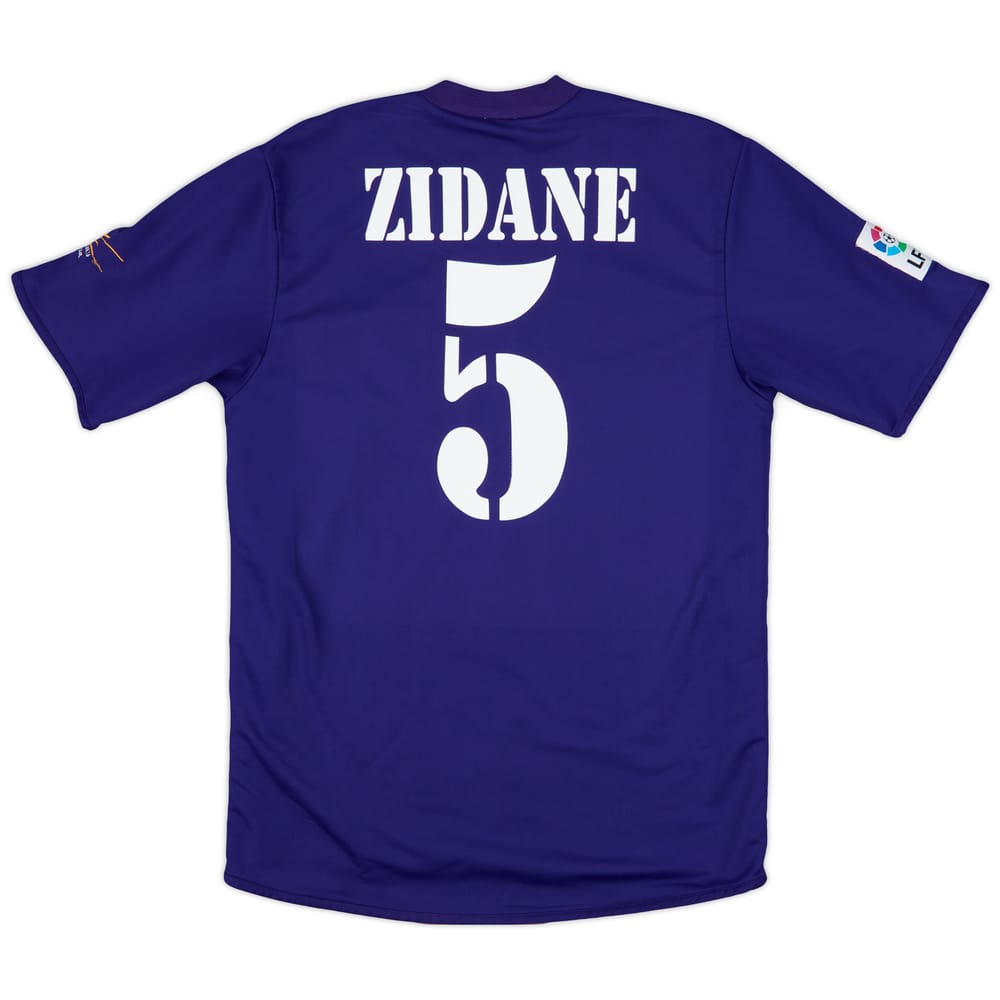 2001 Real Madrid Centenary Third Shirt Zidane #5 - 8/10 - (M)