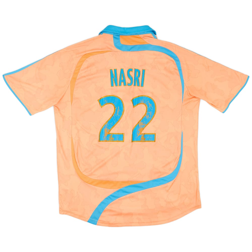 2007-08 Olympique Marseille Third Shirt Nasri #22 - 5/10 - (XL)