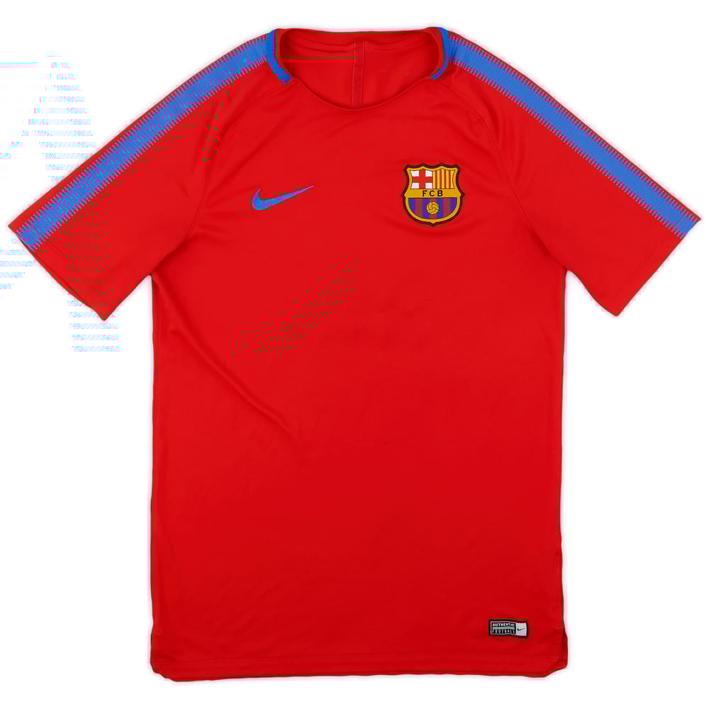 2017-18 Barcelona Nike Training Shirt - 5/10 - (M)