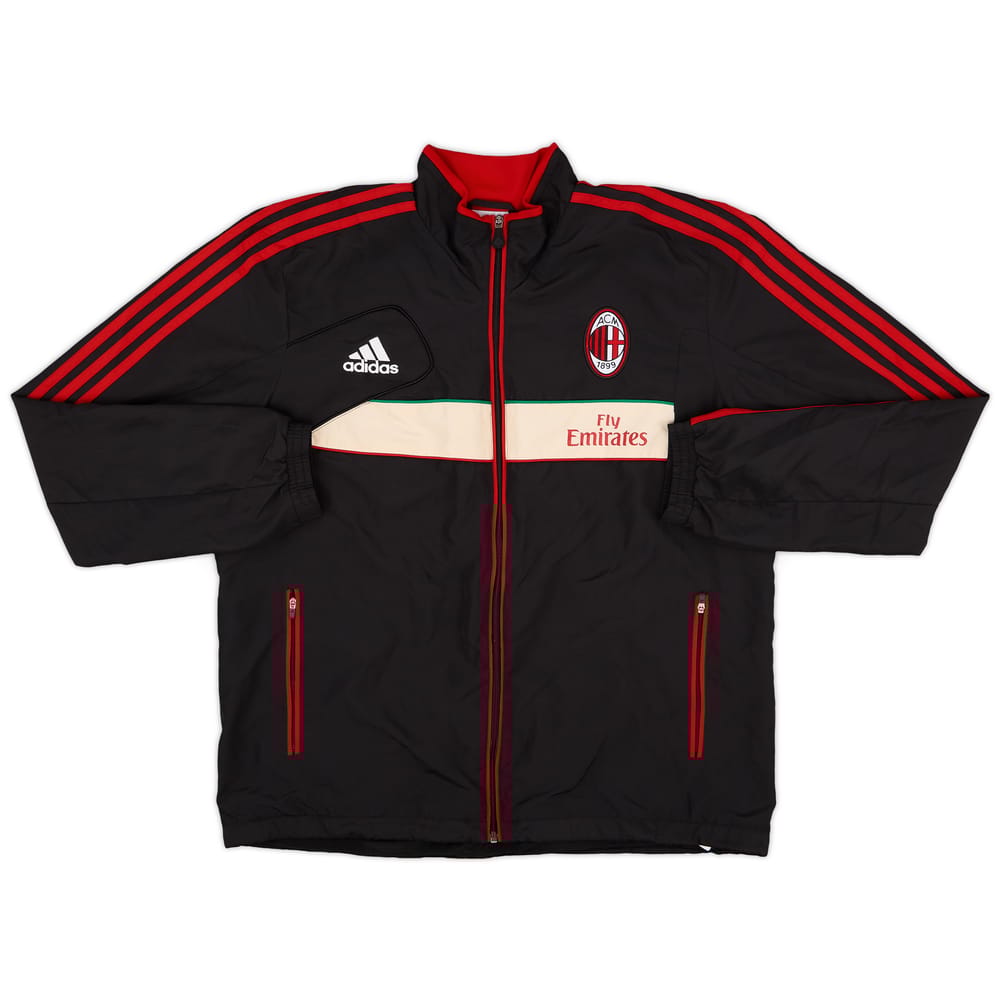 2012-13 AC Milan adidas Track Jacket - 6/10 - (XL)