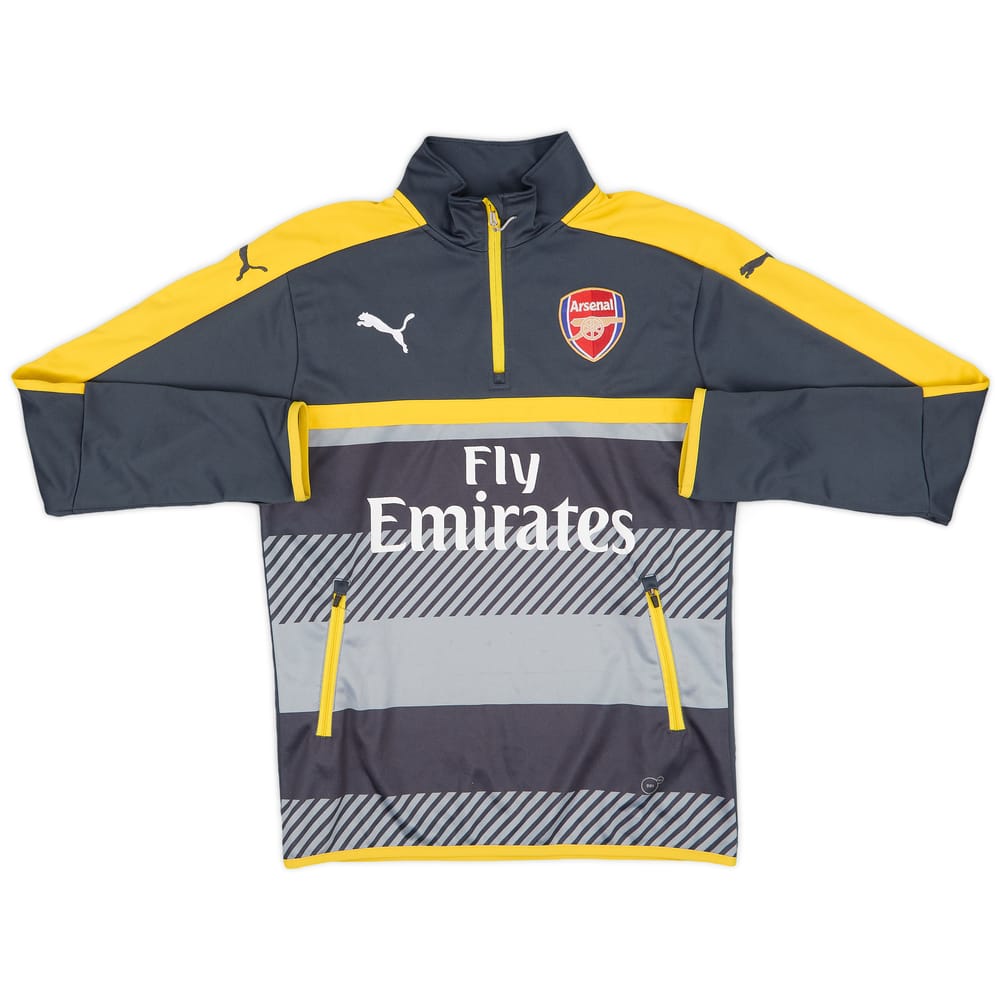 2016-17 Arsenal Puma 1/4 Zip Drill Top - 5/10 - (S)