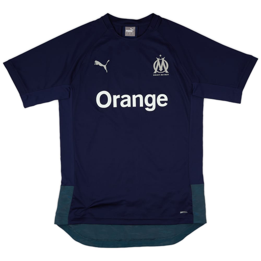 2018-19 Olympique Marseille Puma Pre-Match Training Shirt - 9/10 - (L)