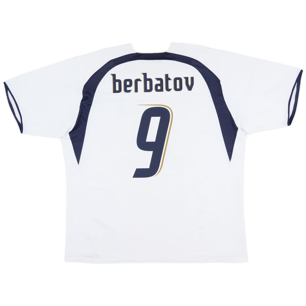 2006-07 Tottenham Home Shirt Berbatov #9 - 7/10 - (XXL)