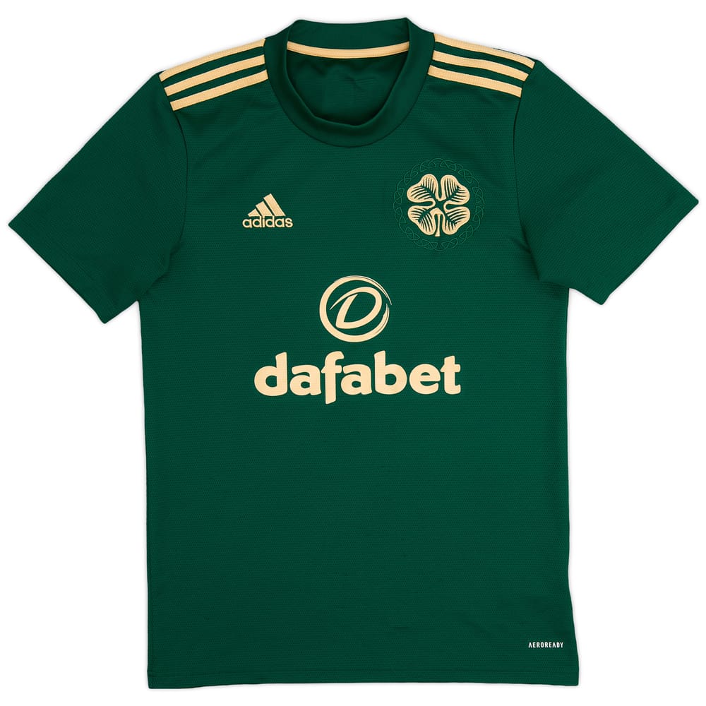 2021-22 Celtic Away Shirt - 8/10 - (S)