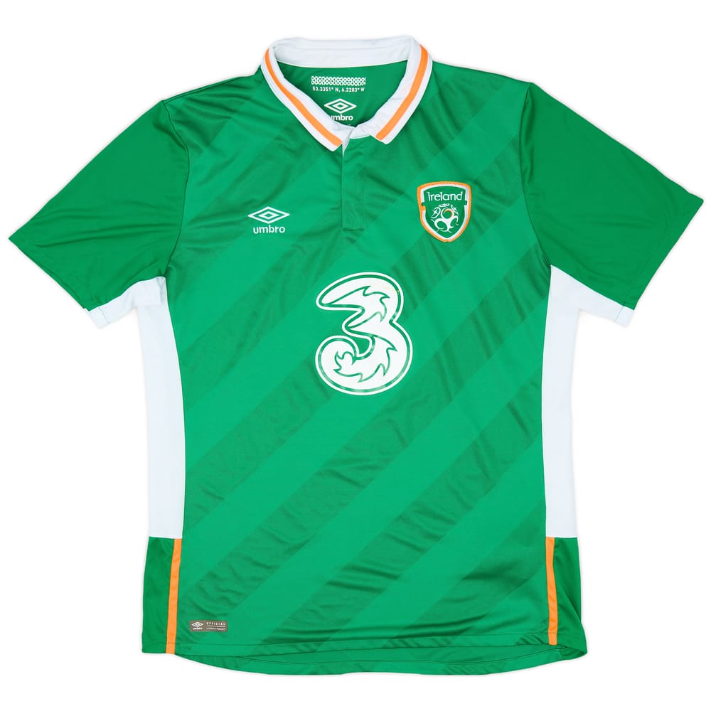 2016-17 Ireland Home Shirt - 7/10 - (XL)