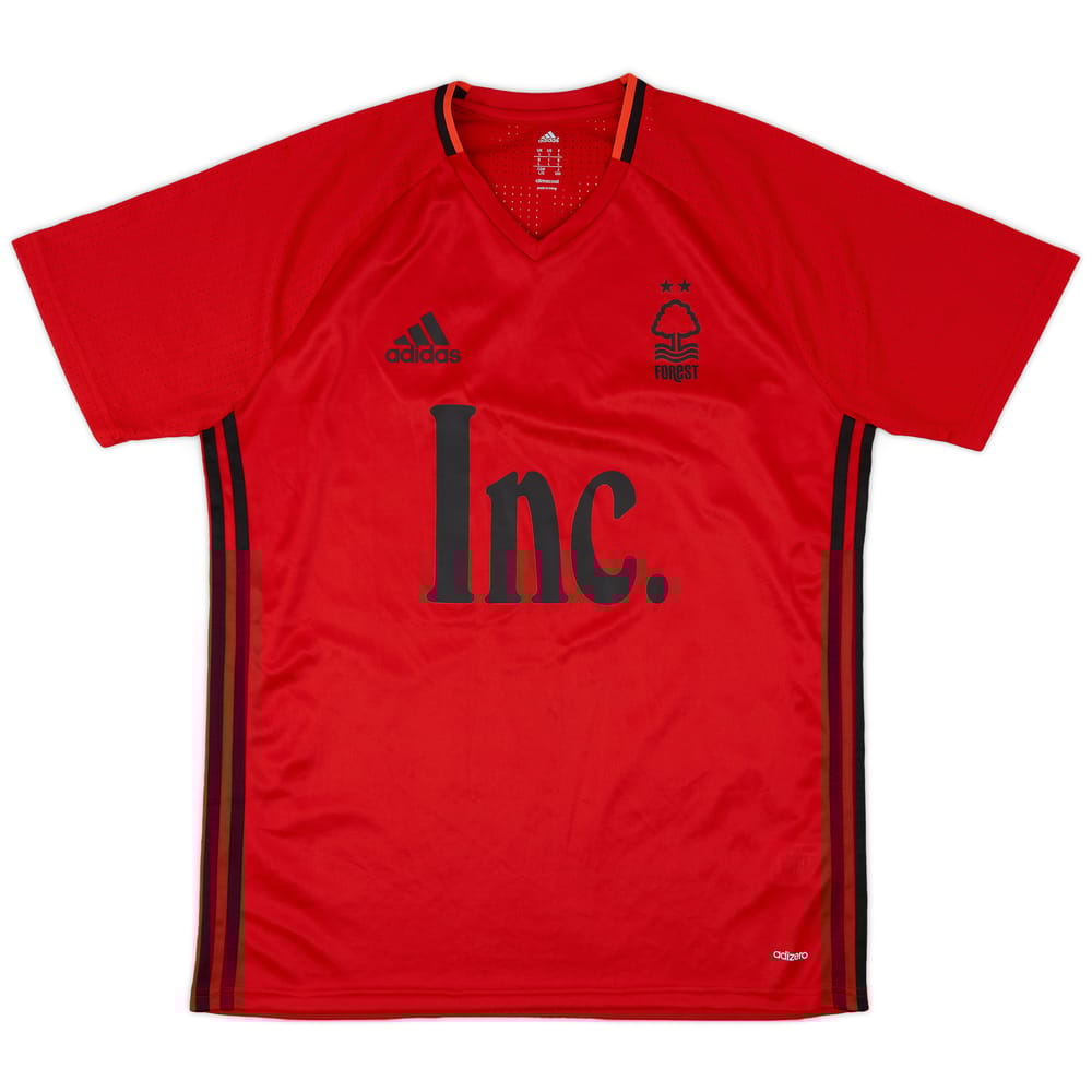 2016-17 Nottingham Forest Adizero Training Shirt - 9/10 - (L)