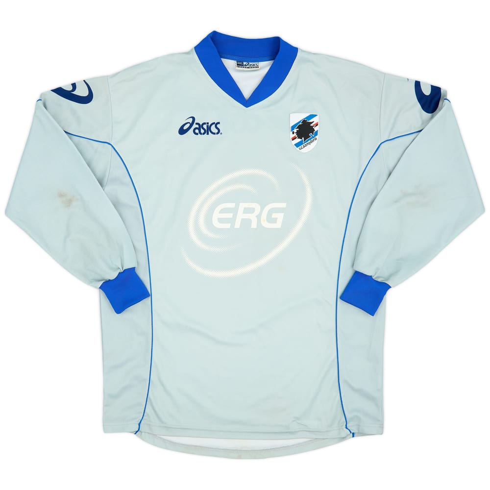 2003-04 Sampdoria Asics Training L/S Top - 7/10 - (XL)