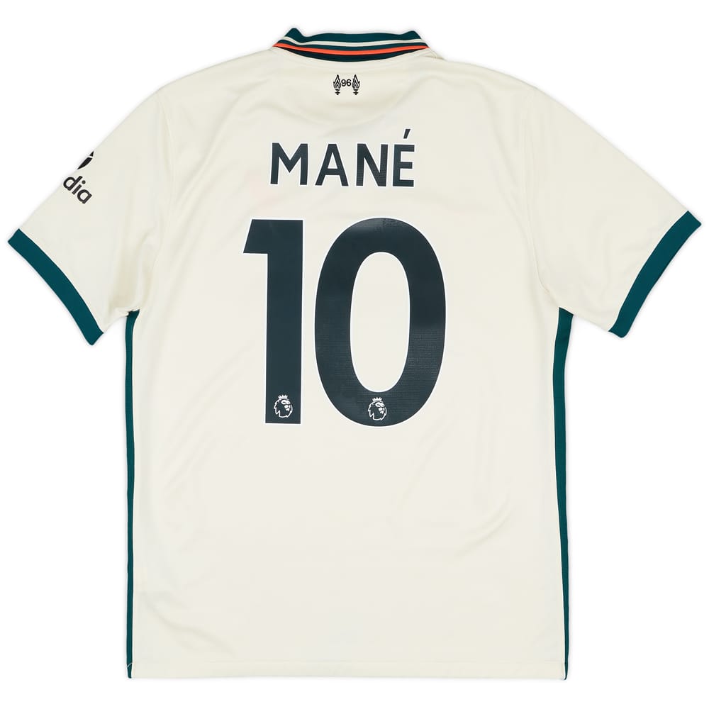 2021-22 Liverpool Away Shirt Mane #10 - 7/10 - (M)