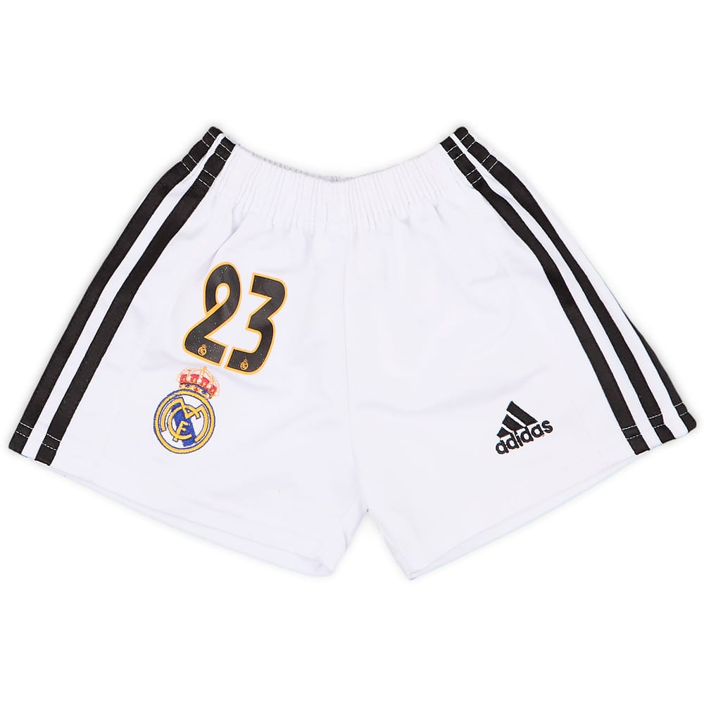 2003-04 Real Madrid Home Shorts #23 - 9/10 - (18-24 Months)