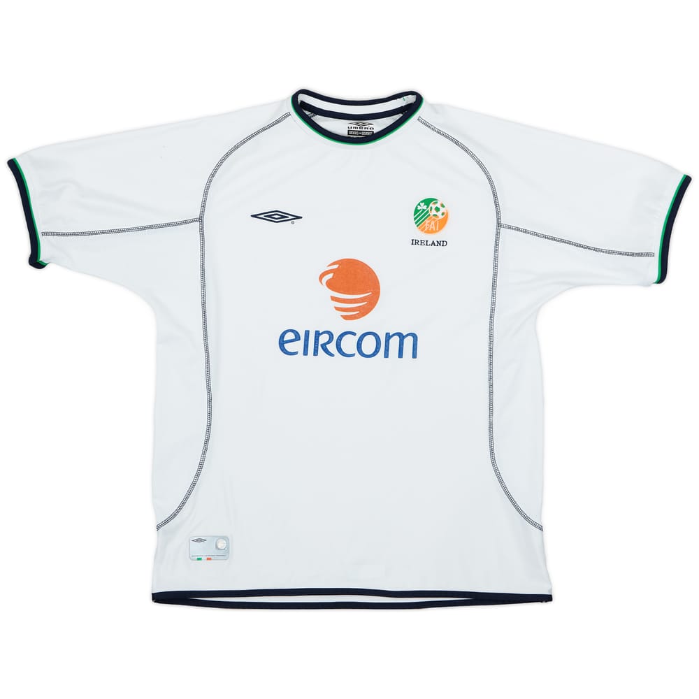 2001-02 Ireland Away Shirt - 6/10 - (XL)