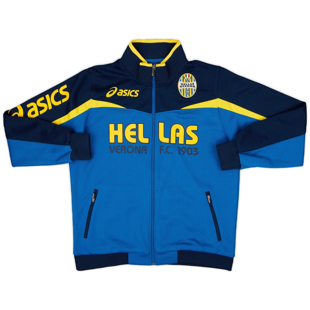 2007-08 Hellas Verona Asics Track Jacket - 6/10 - (L.Boys)