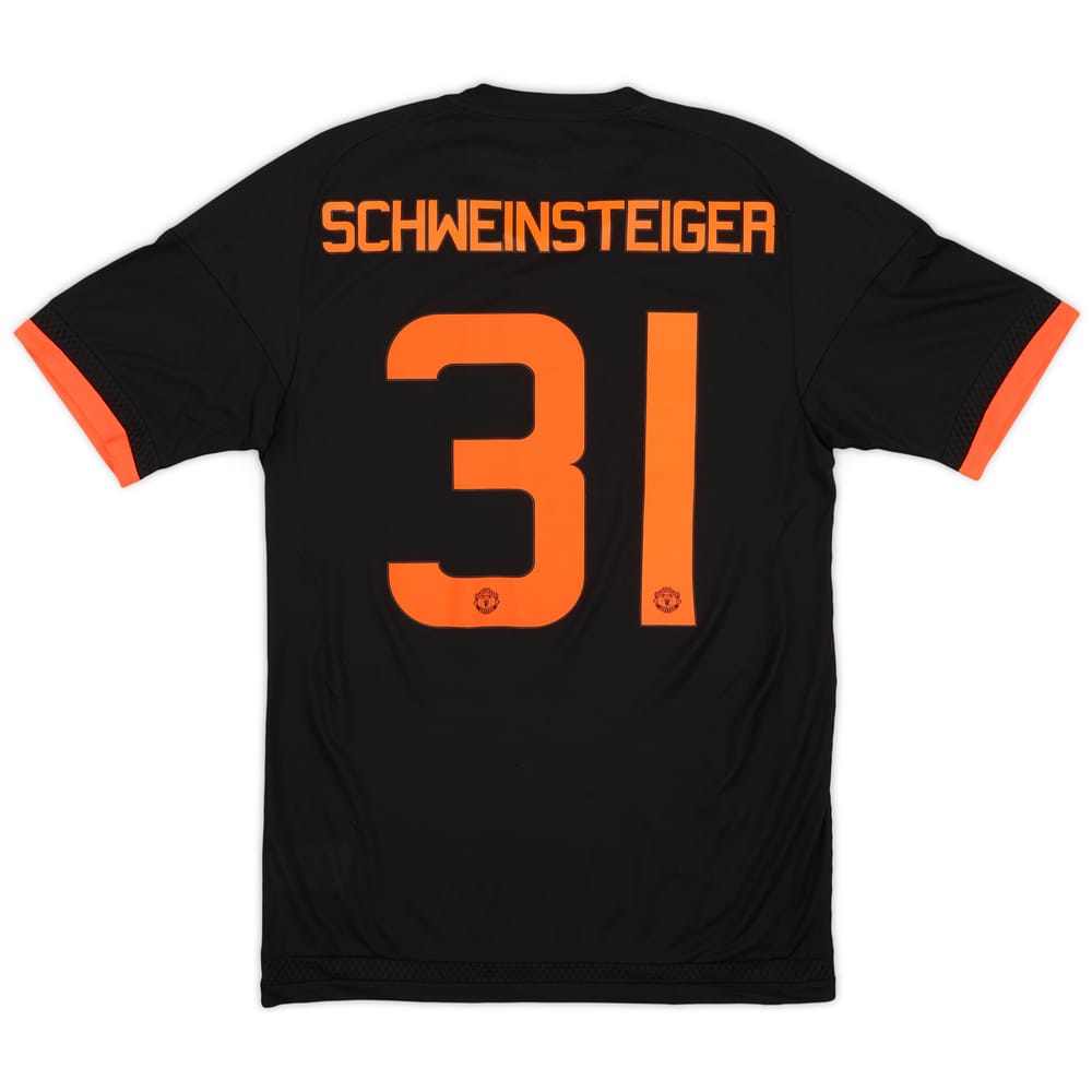 2015-16 Manchester United Player Issue Third Shirt Schweinsteiger #31 - 9/10 - (S)