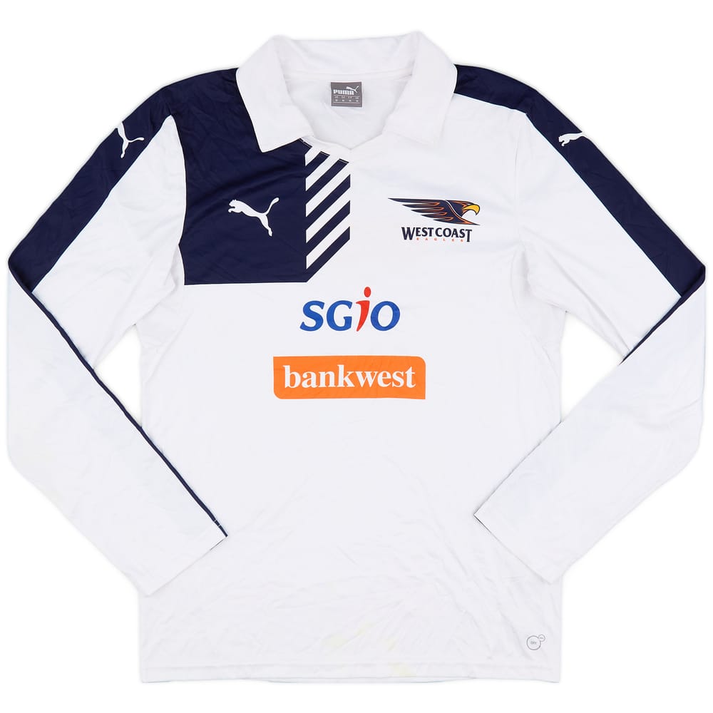 2016-17 West Coast Eagles AFL Puma Training L/S Shirt - 5/10 - (M)