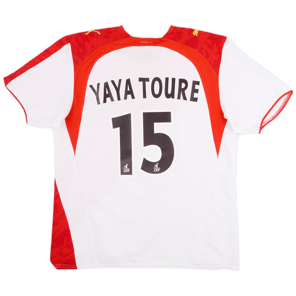 2006-07 Monaco Home Shirt Yaya Toure #15 - 8/10 - (L)
