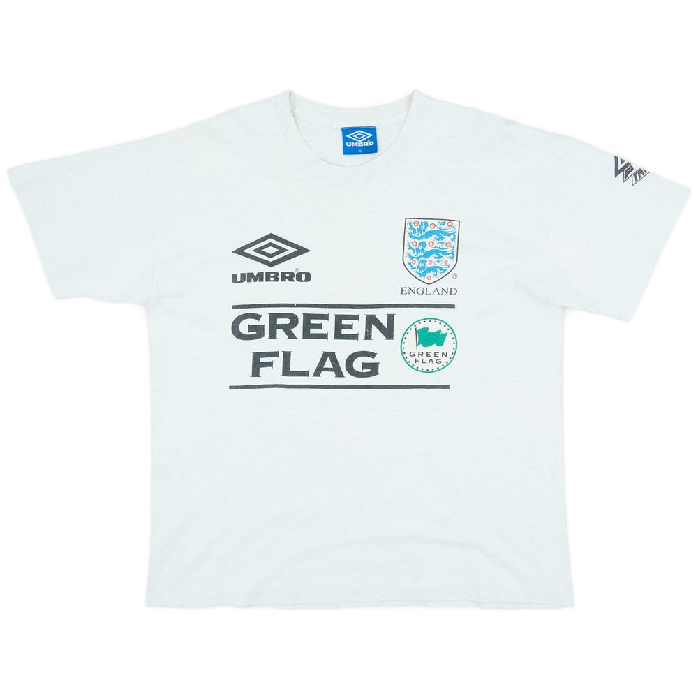 1998-99 England Umbro Cotton Tee - 6/10 - (XL)
