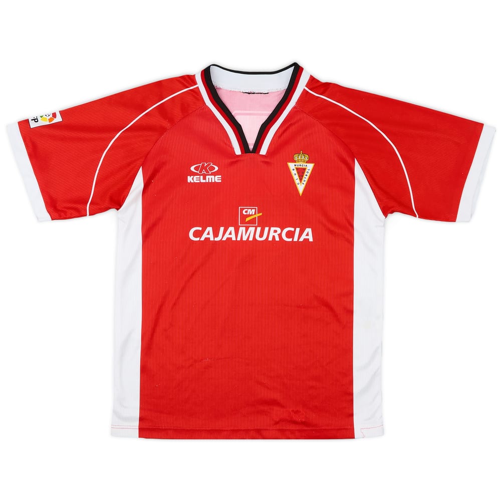 1999-01 Real Murcia Home Shirt #9 - 7/10 - (XL.Boys)
