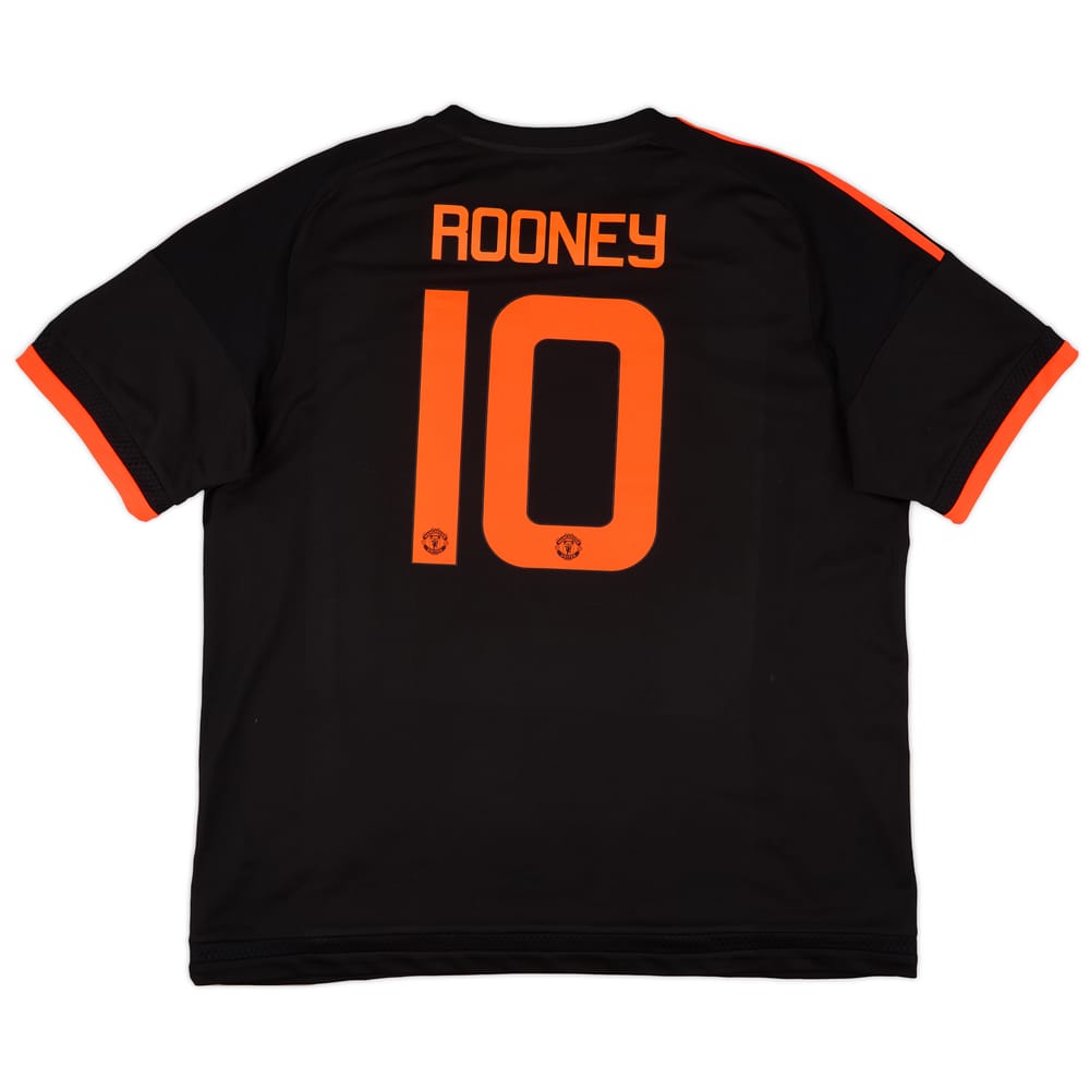 2015-16 Manchester United Third Shirt Rooney #10 - 9/10 - (XXL)