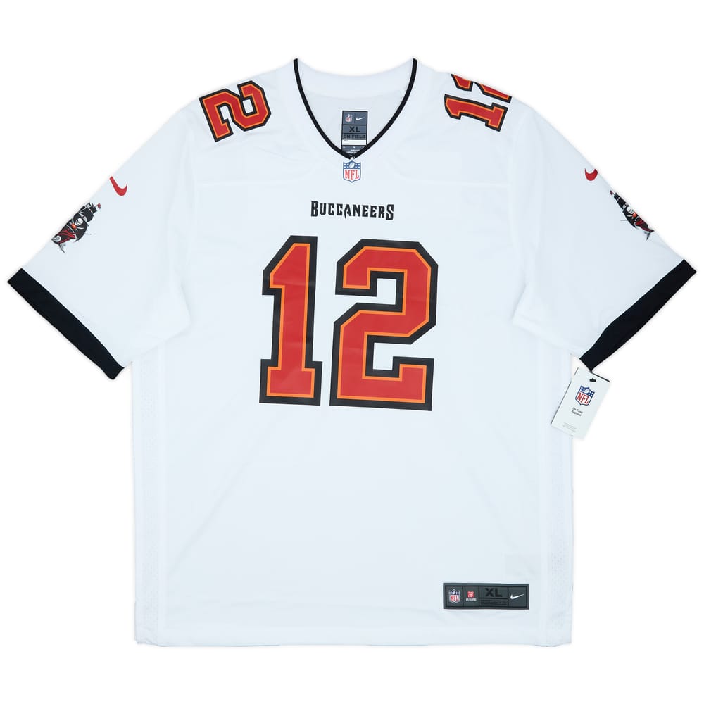 2020-22 Tampa Bay Buccaneers Brady #12 Nike Game Away Jersey (XL)