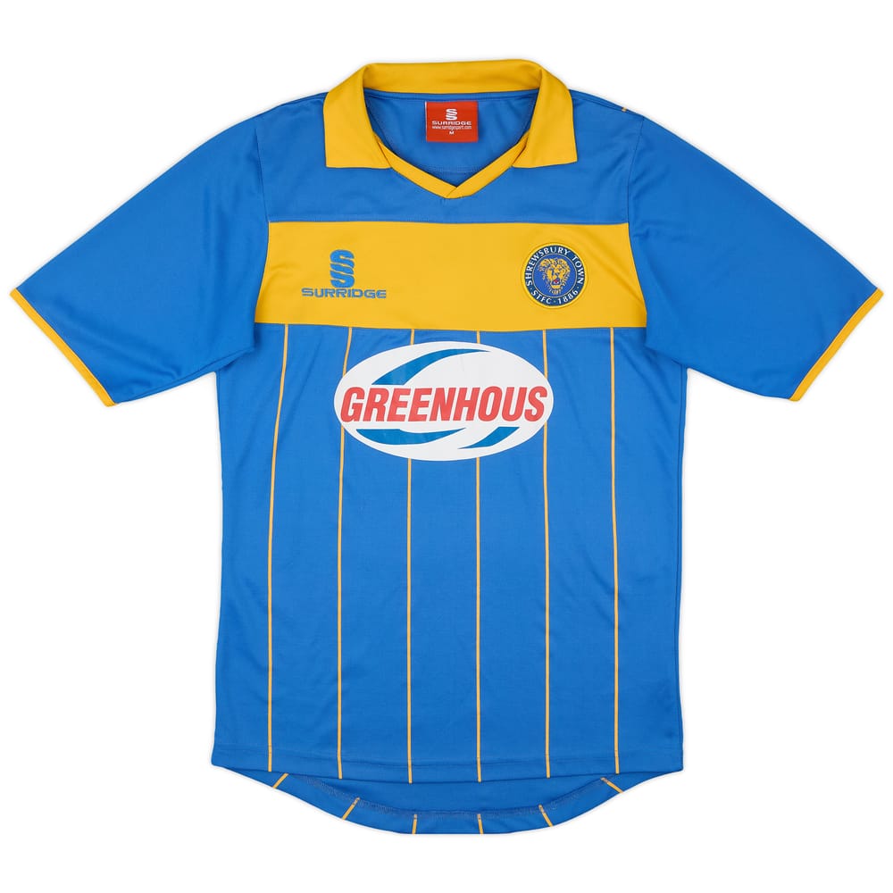 2013-14 Shrewsbury Home Shirt #3 - 7/10 - (M)