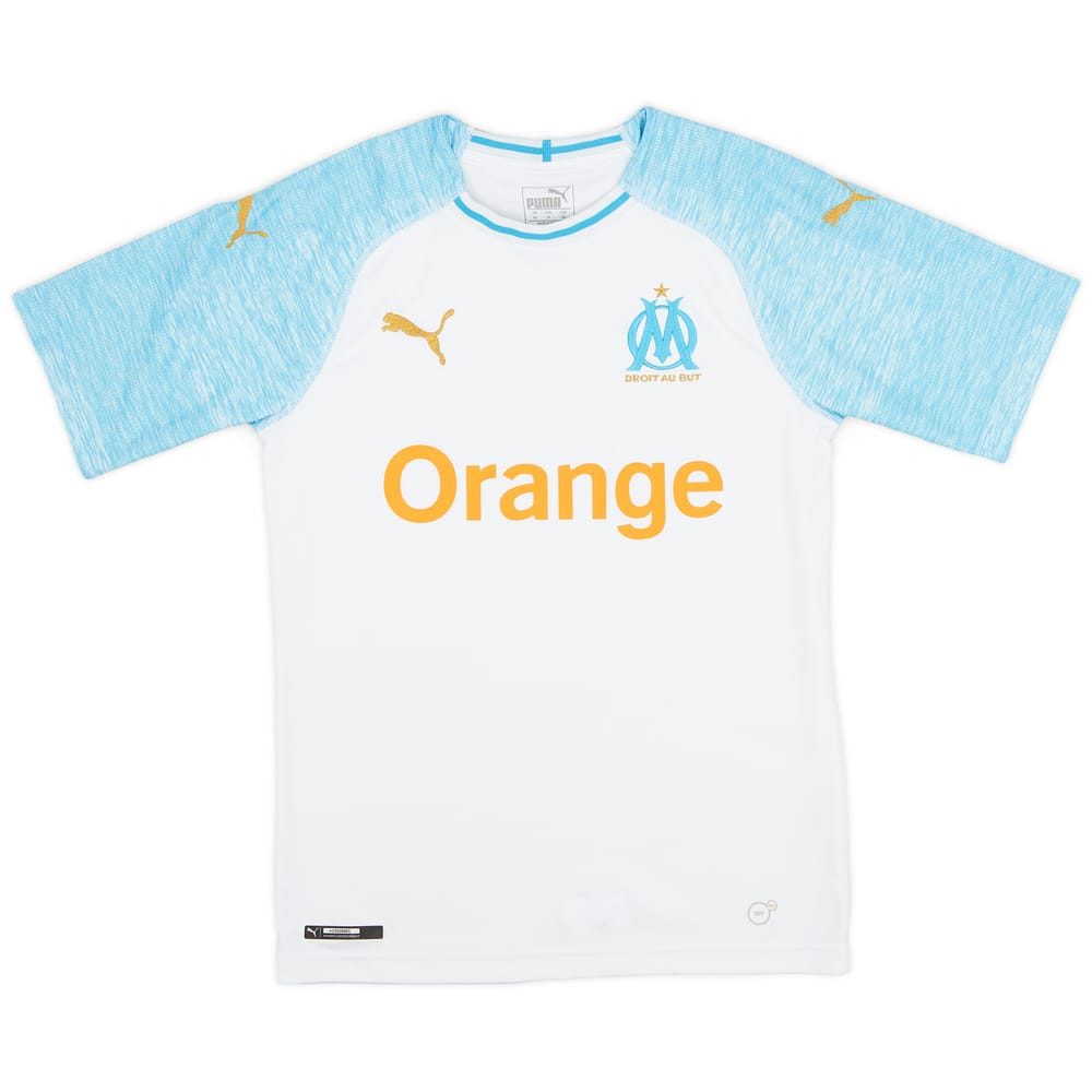 2018-19 Olympique Marseille Home Shirt - 8/10 - (XS)