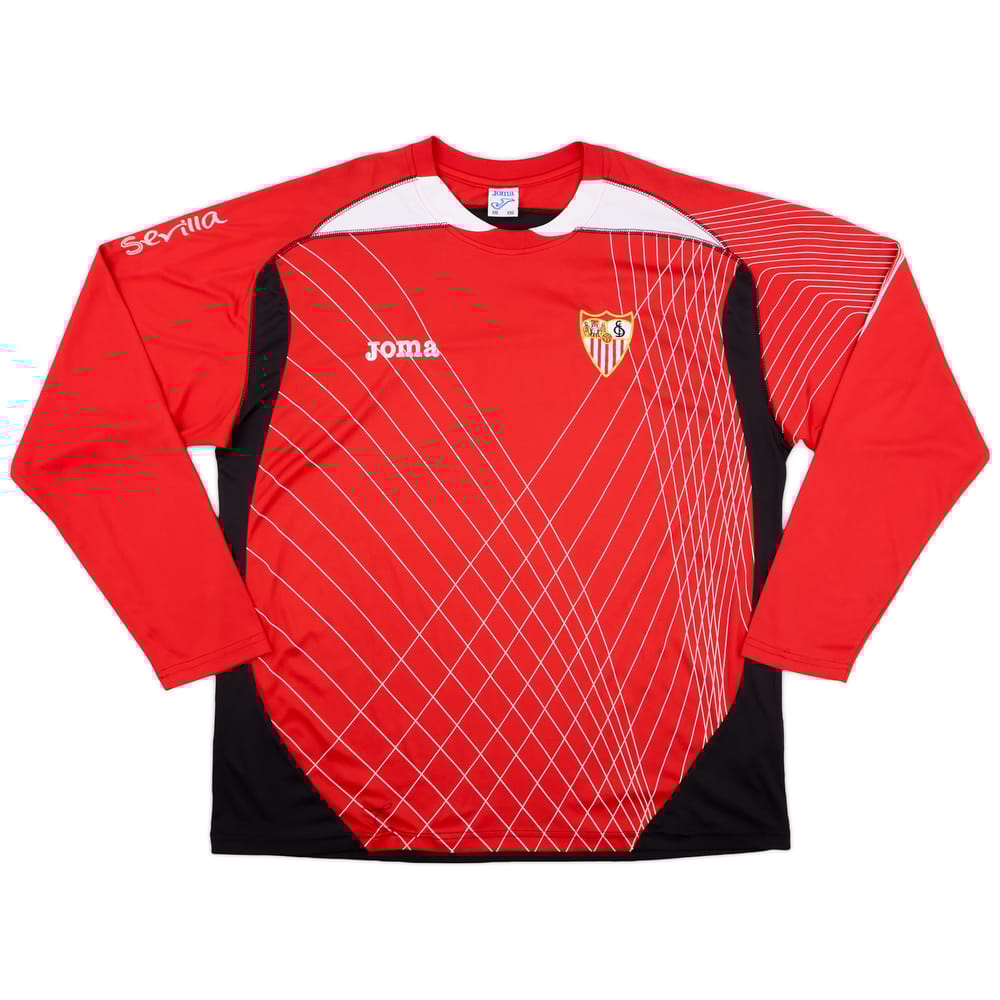 2004-05 Sevilla Joma Training L/S Shirt - 8/10 - (XXL)