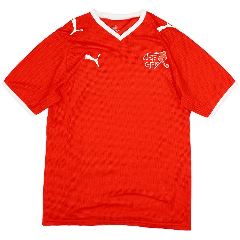 2008-10 Switzerland Home Shirt - 8/10 - (M)