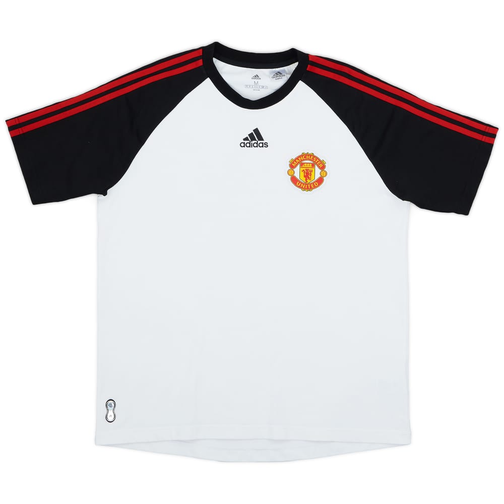 2021-22 Manchester United adidas Cotton Tee - 8/10 - (M)