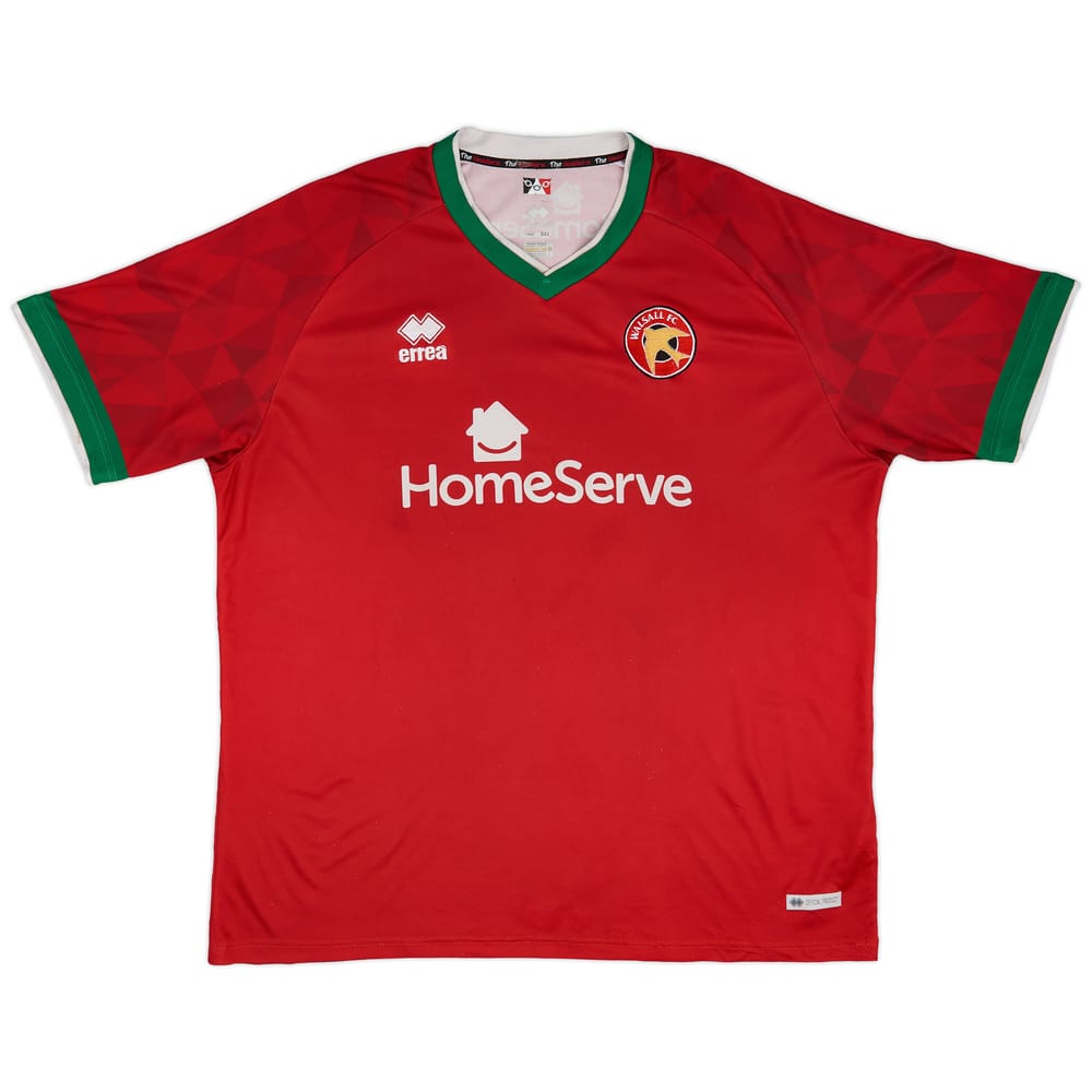 2020-21 Walsall Home Shirt - 7/10 - (5XL)