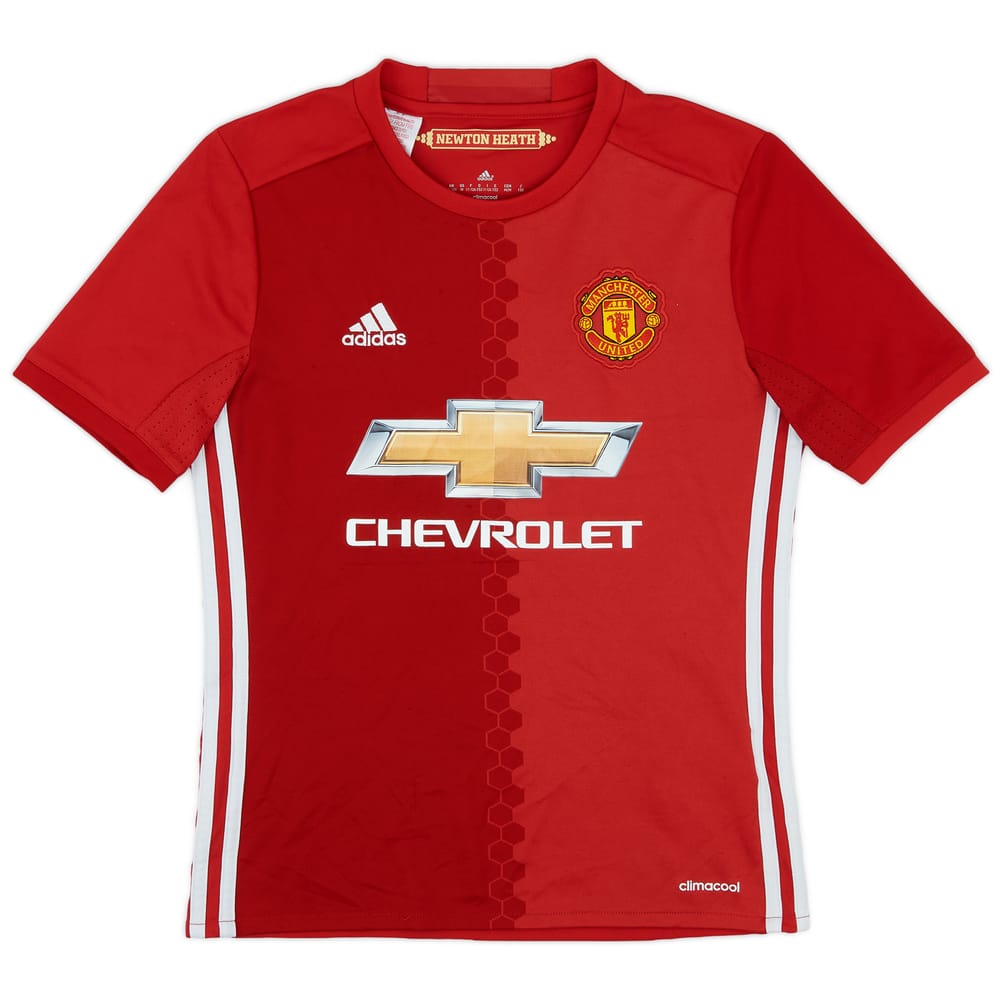 2016-17 Manchester United Home Shirt - 8/10 - (M.Boys)