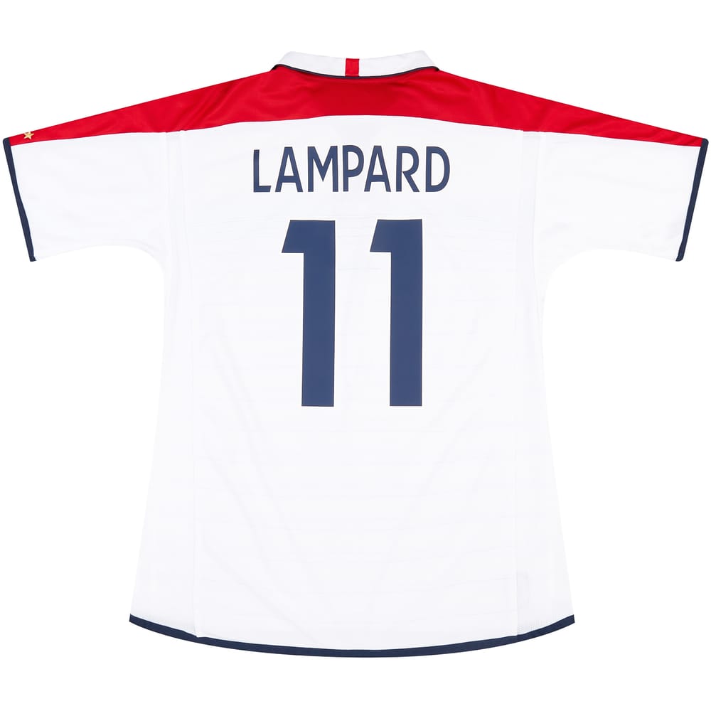 2003-05 England Home Shirt Lampard #11
