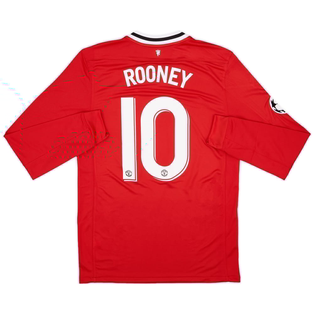 2011-12 Manchester United Home Shirt Rooney #10 (XL)
