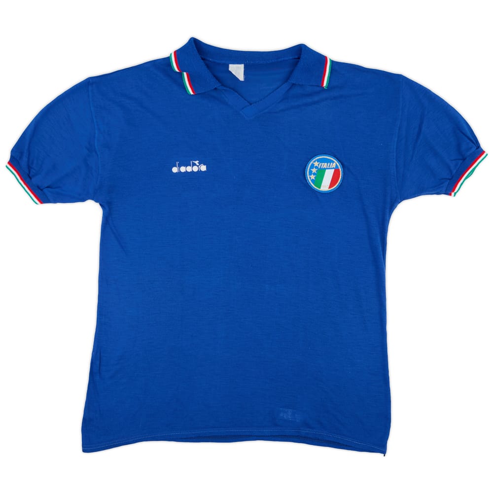 1986-91 Italy Home Shirt - 8/10 - (L)