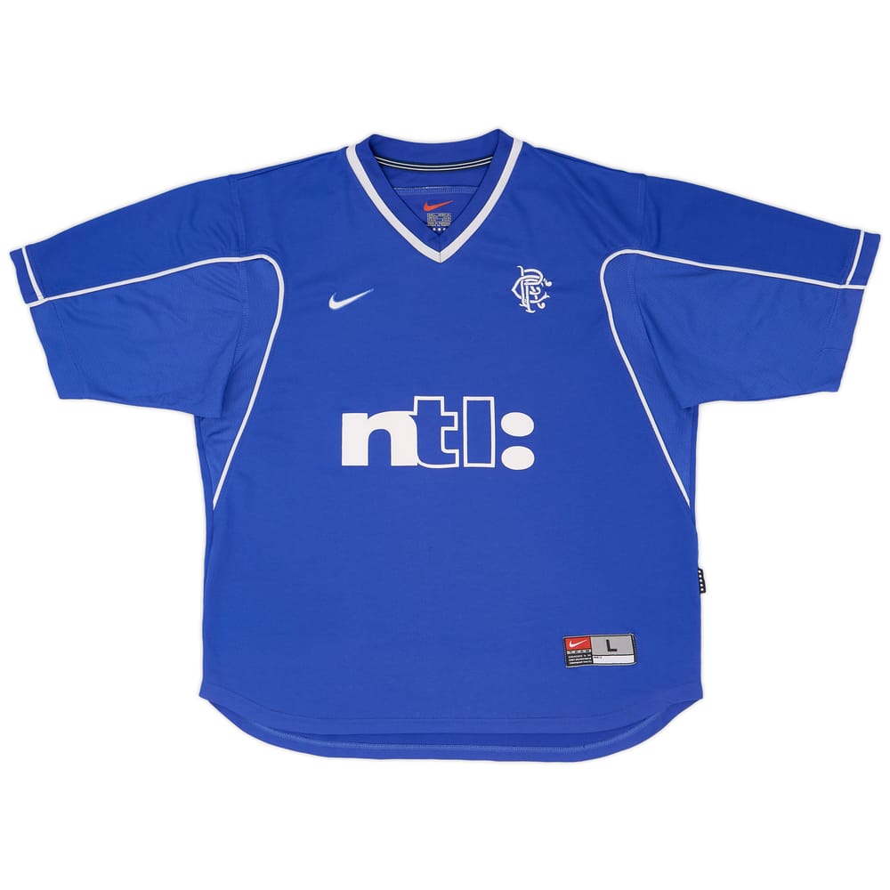 1999-01 Rangers Home Shirt - 8/10 - (L)