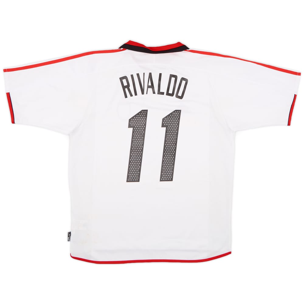2003-04 AC Milan Away Shirt Rivaldo #11 - 7/10 - (L)