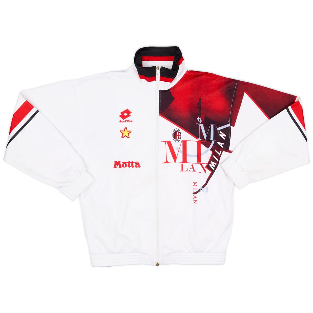 1993-94 AC Milan Lotto Track Jacket - 5/10 - (S)