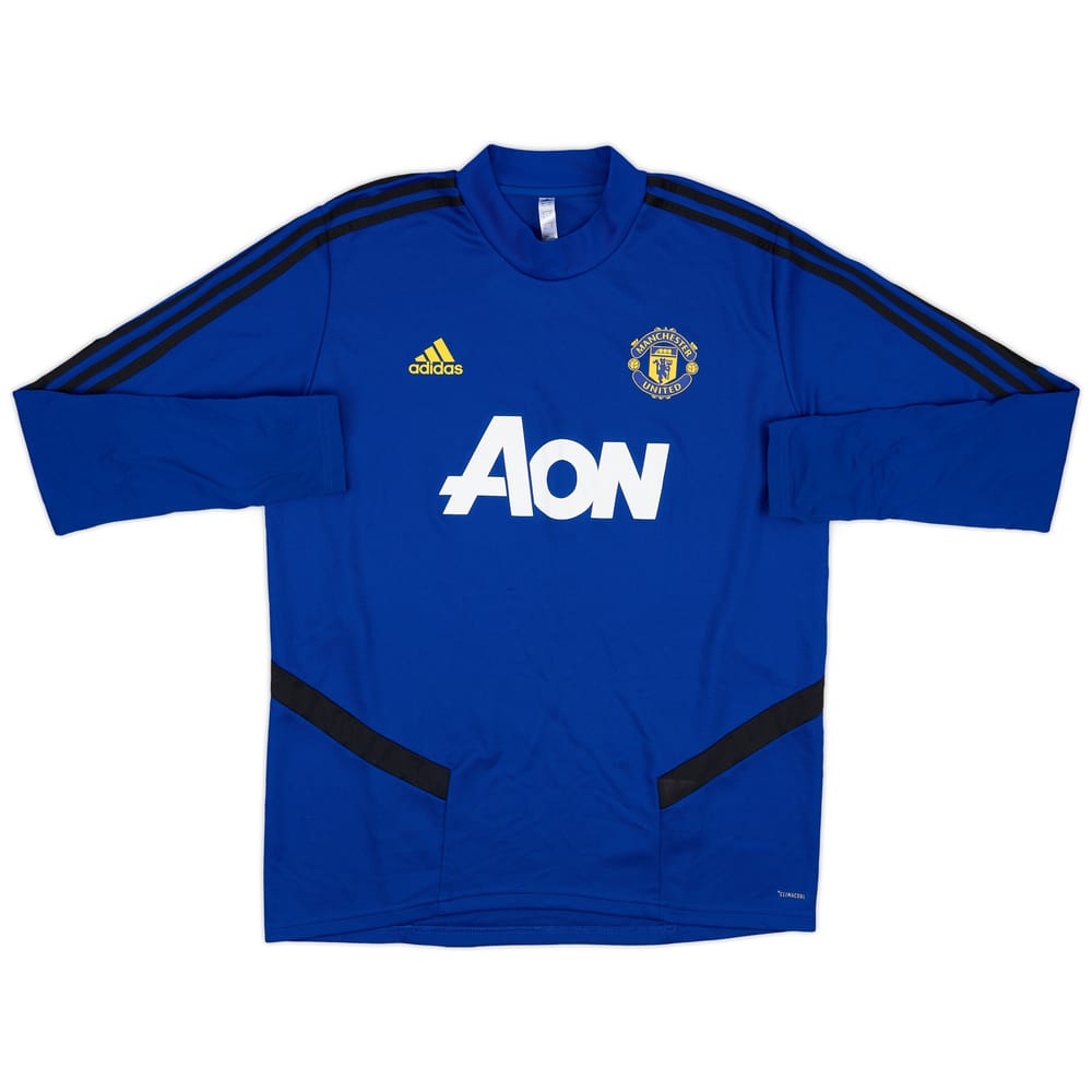 2019-20 Manchester United adidas Sweat Top - 9/10 - (XL)