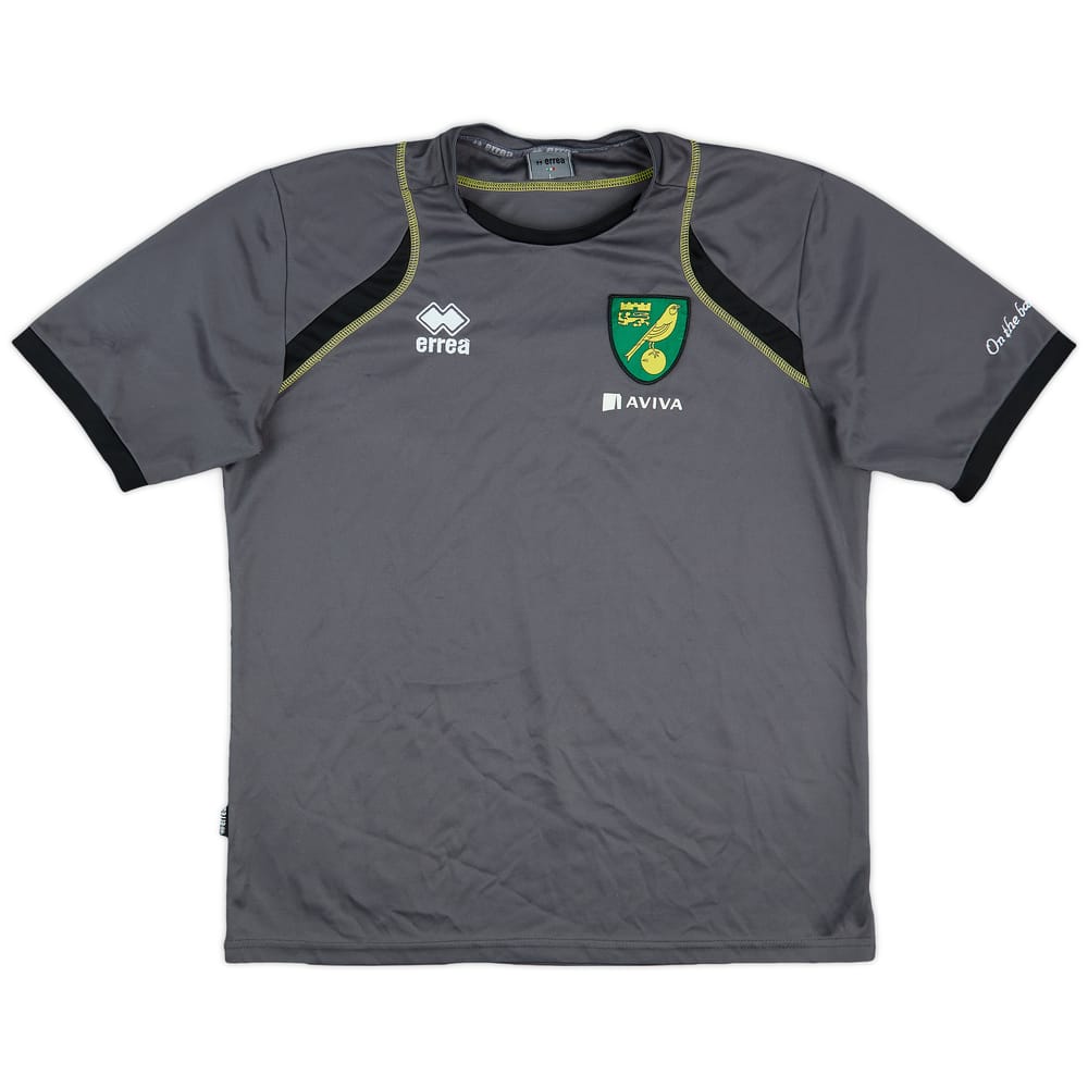 2011-12 Norwich Errea Training Shirt - 8/10 - (L)