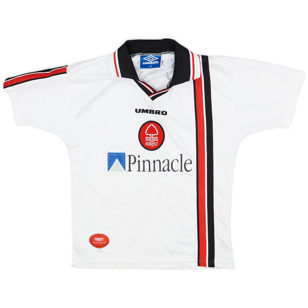 1998-99 Nottingham Forest Signed Away Shirt - 8/10 - (M.Boys)
