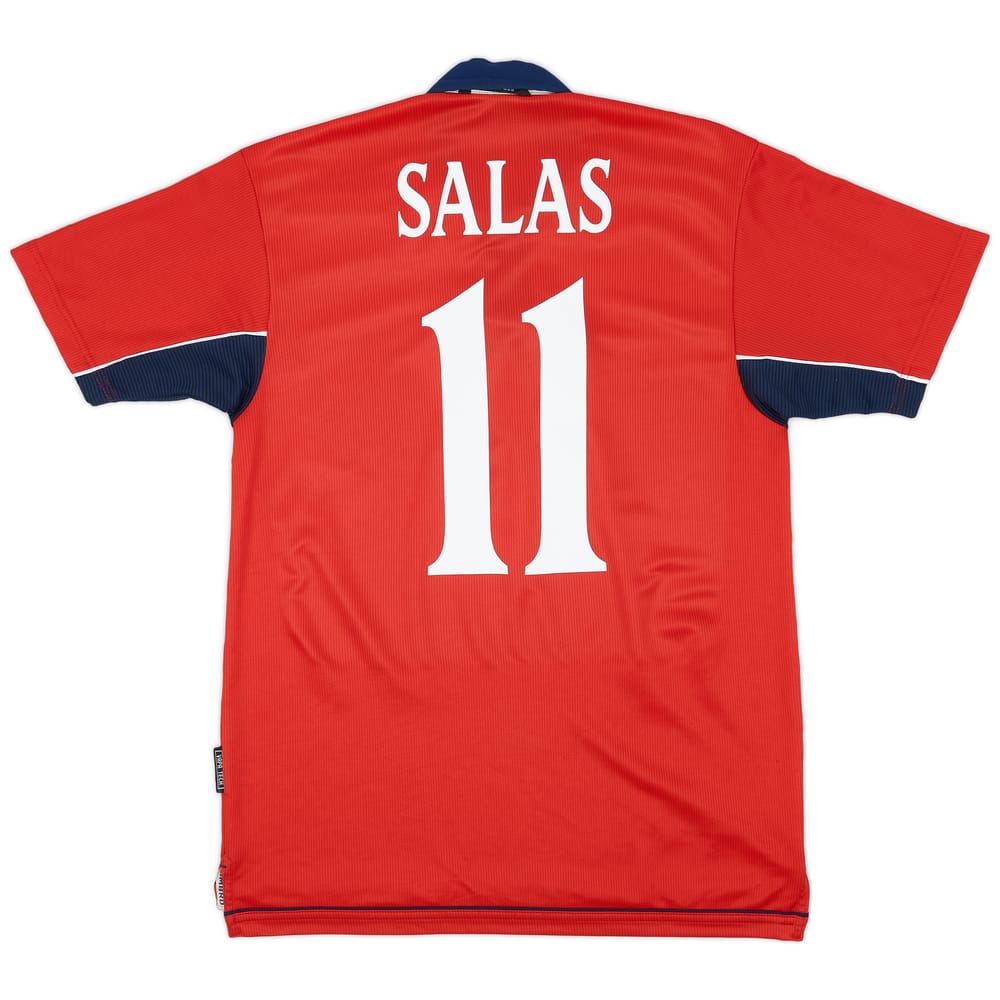 2000-01 Chile Home Shirt Salas #11 - 8/10 - (S)