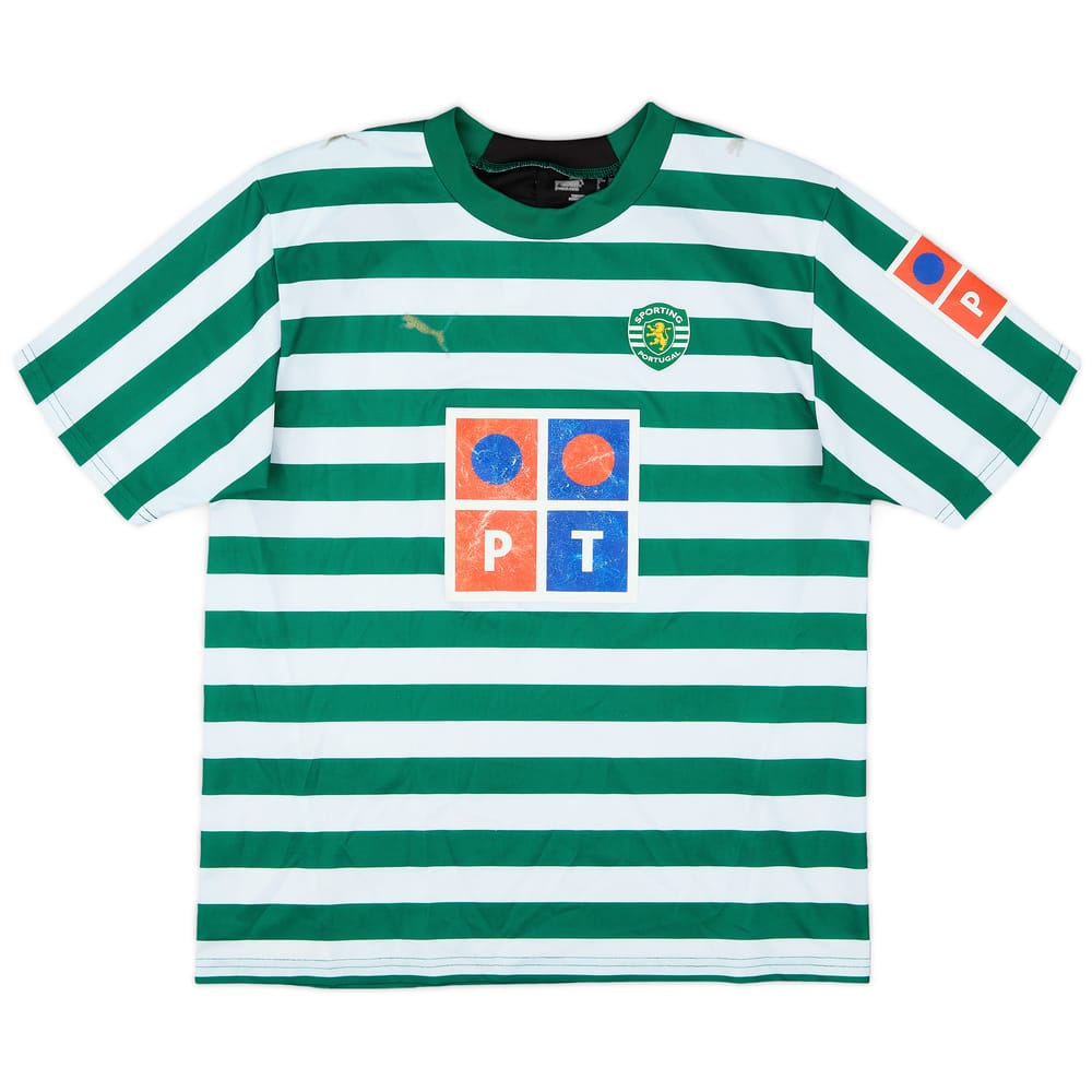2006-07 Sporting Lisbon Home Shirt - 4/10 - (XL.Boys)