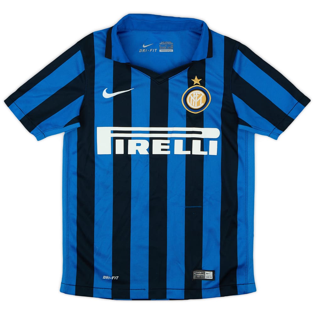2015-16 Inter Milan Home Shirt - 5/10 - (S.Boys)
