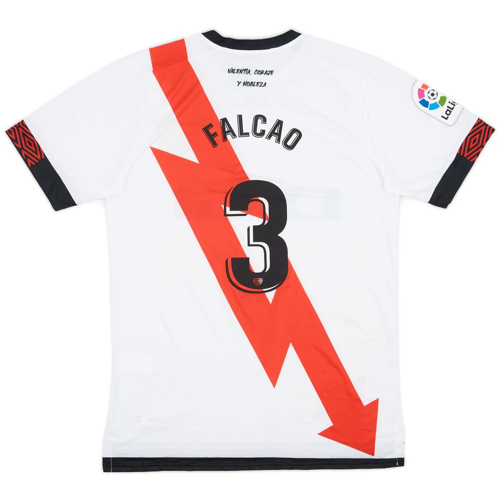 2021-22 Rayo Vallecano Authentic Home Shirt Falcao #3 (L)