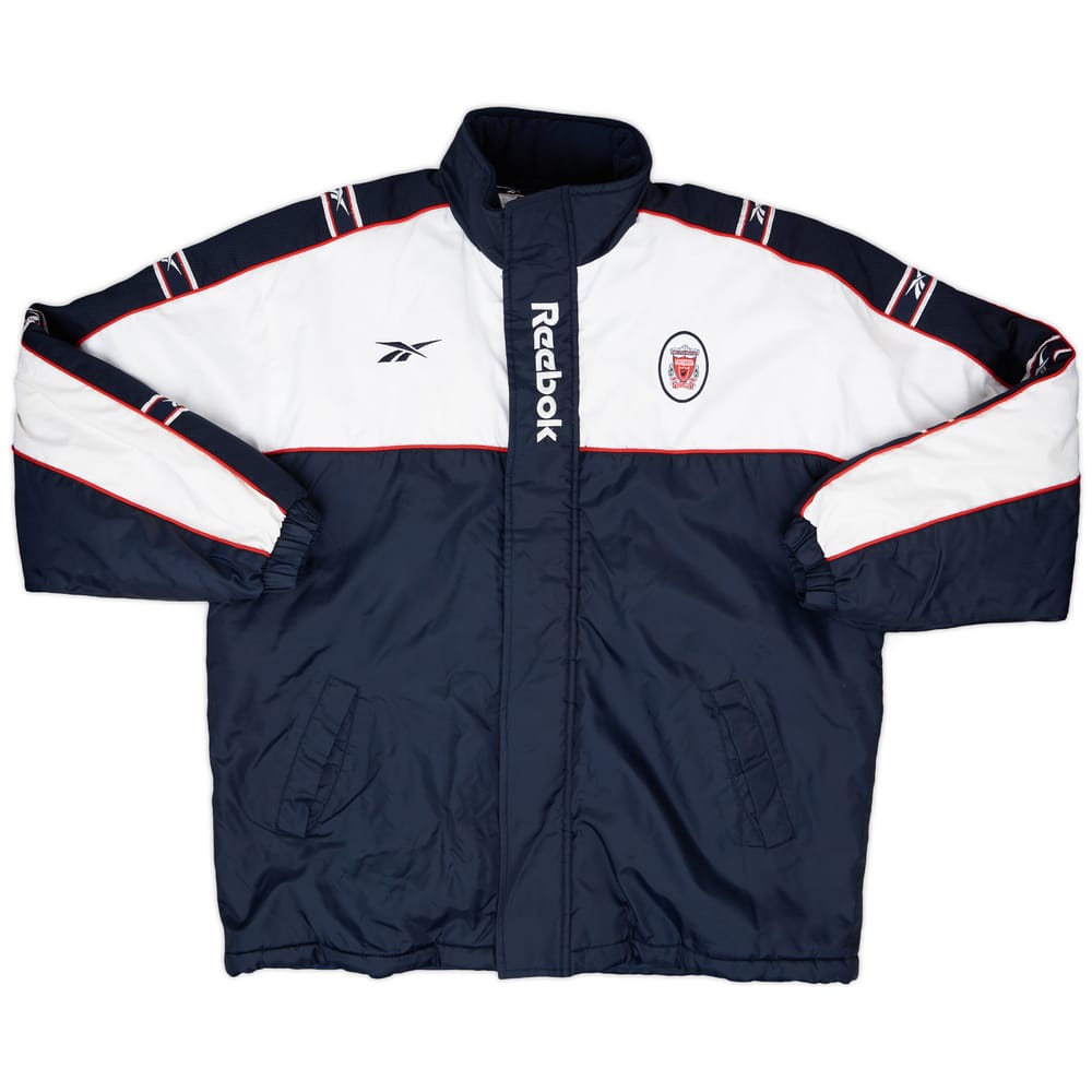 1998-99 Liverpool Reebok Padded Bench Coat - 5/10 - (XL)