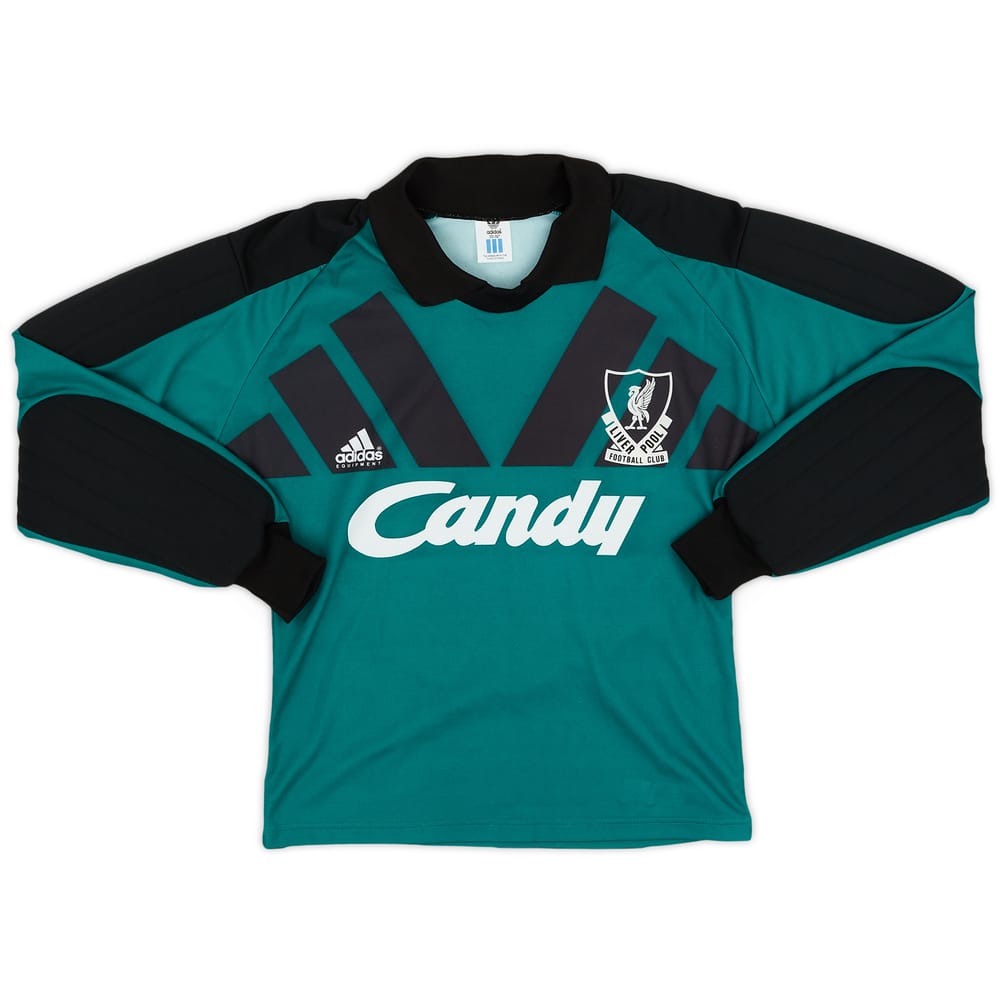1991-92 Liverpool GK Shirt - 8/10 - (M.Boys)