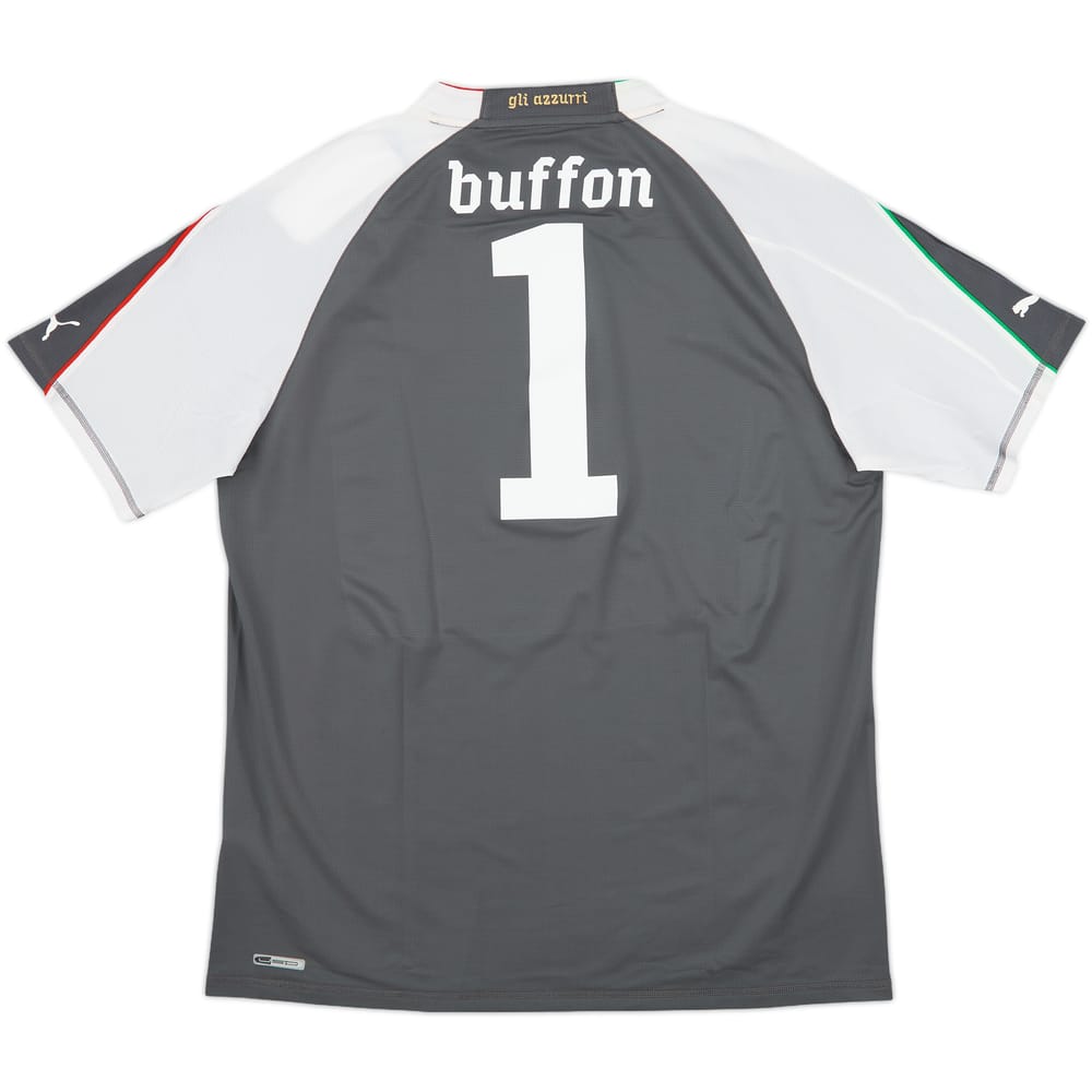 2010-12 Italy Player Issue GK S/S Shirt Buffon #1 (XXL)