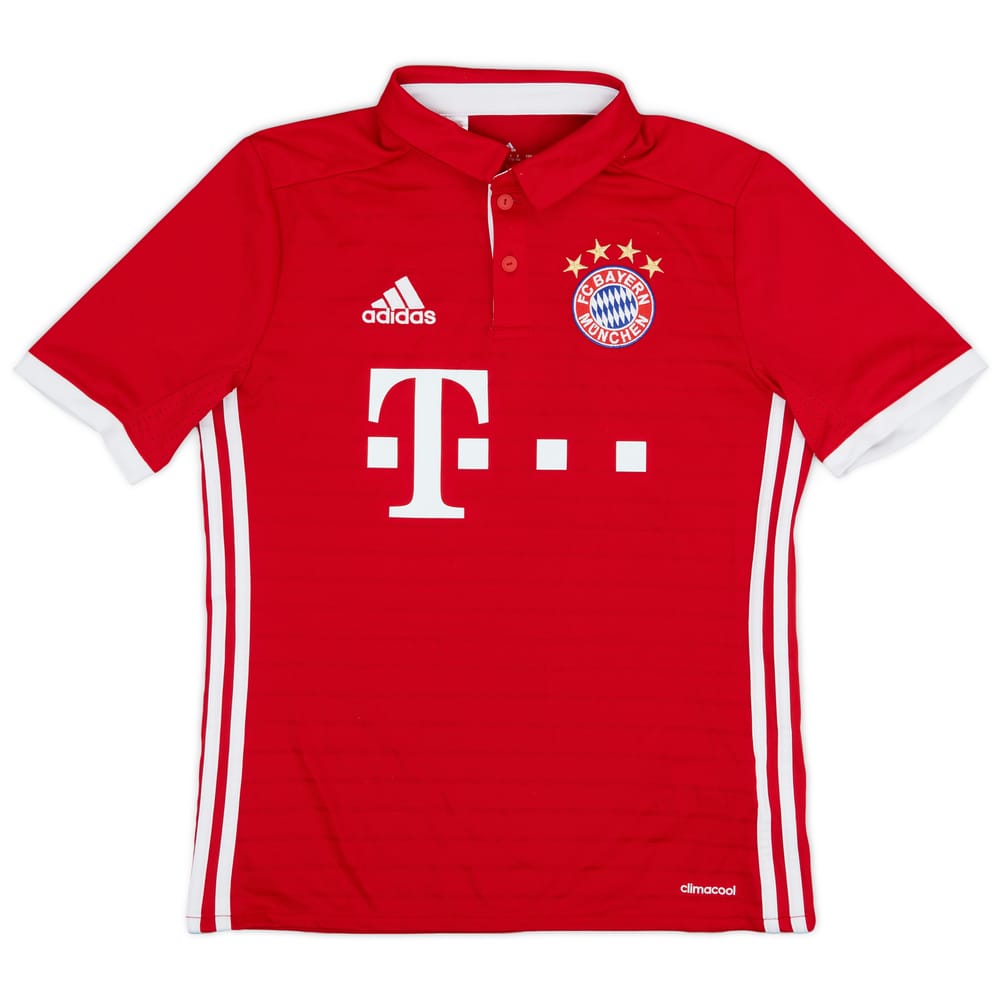 2016-17 Bayern Munich Home Shirt - 9/10 - (L.Boys)