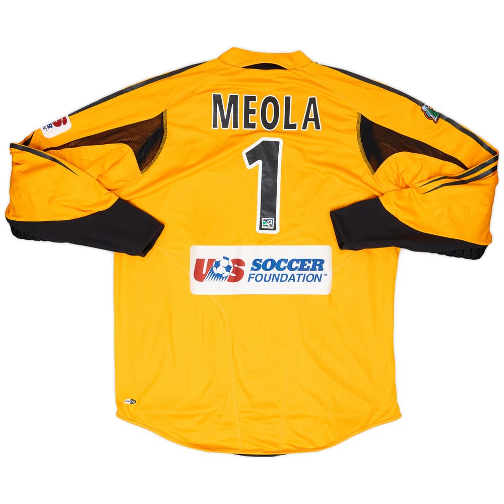 2004 Kansas City Wizards Match Issue MLS Cup GK Shirt Meola #1