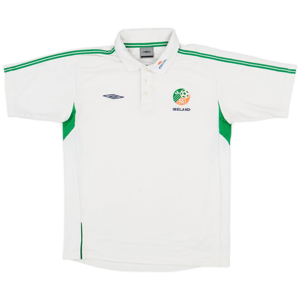 2002-03 Ireland Umbro Polo Shirt - 6/10 - (M)