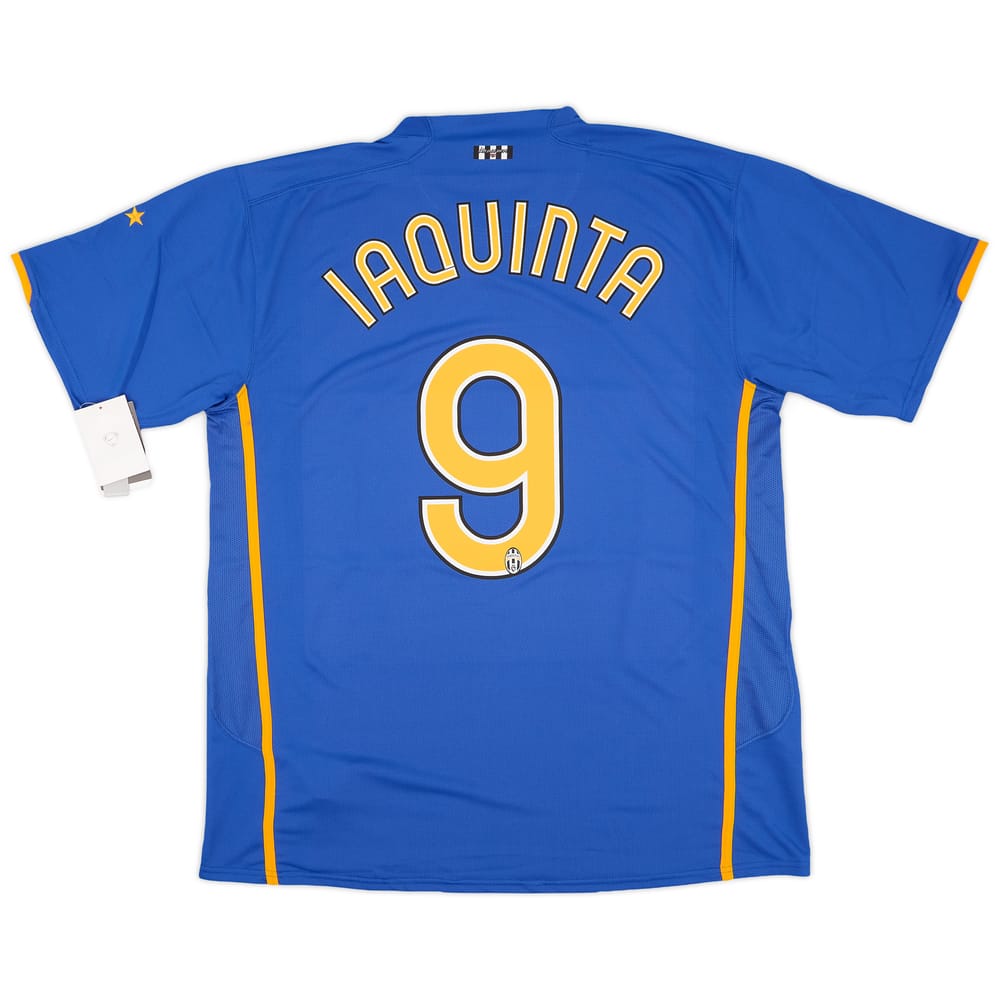 2007-08 Juventus Away Shirt Iaquinta #9 (XL)